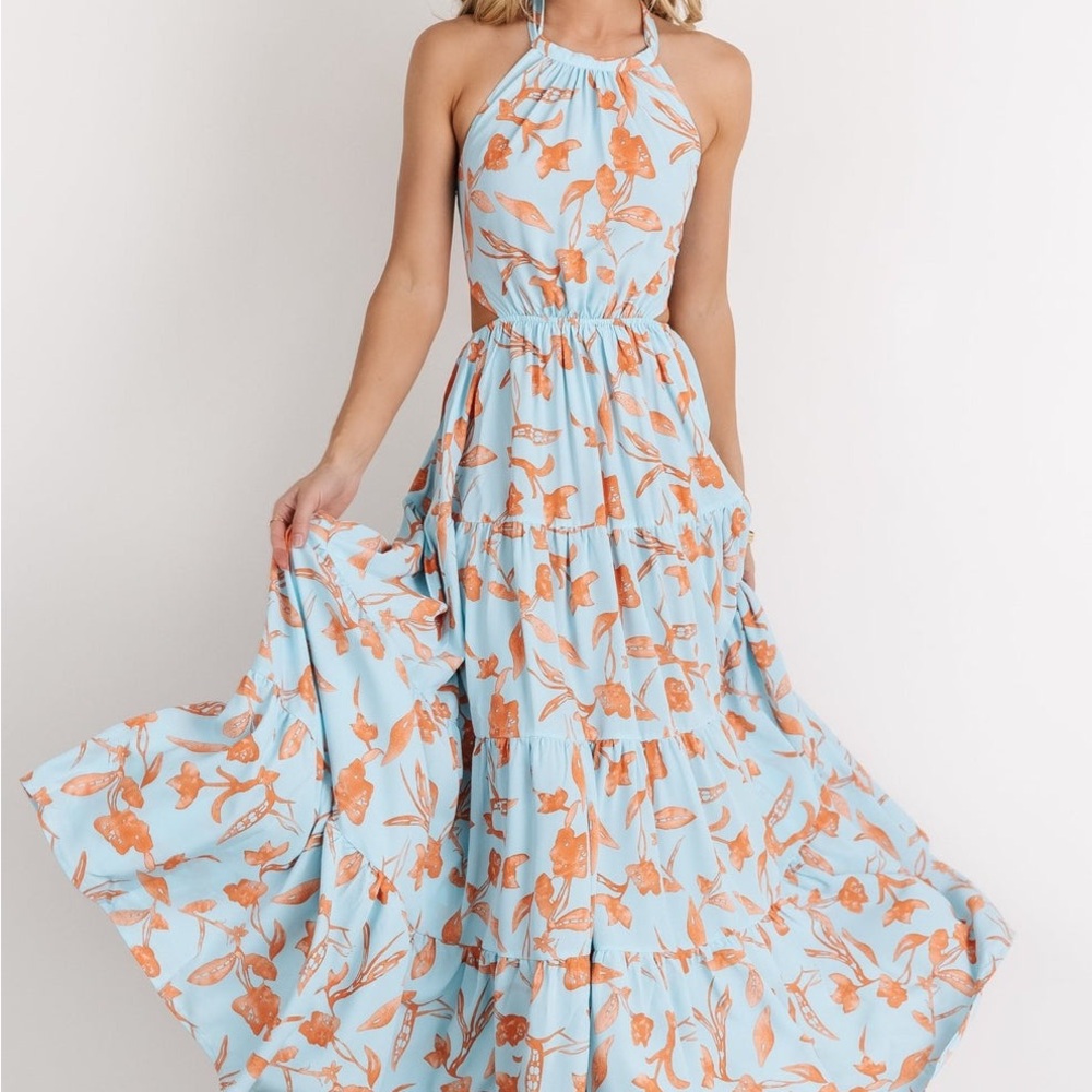 Baltic Born Laie Tie Back Maxi Dress